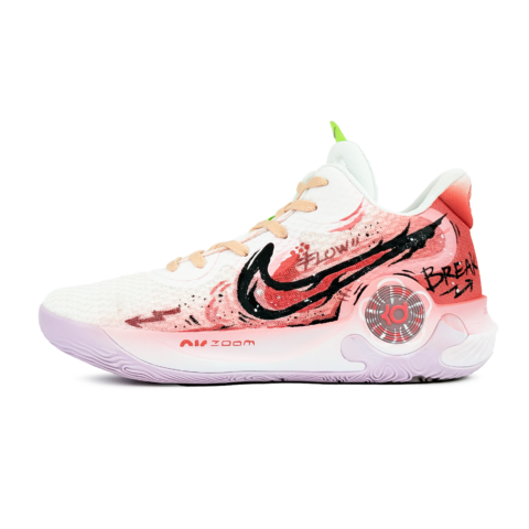 Nike KD Trey 5 IX Cushioning Abrasion Resistant Mid top Basketball Shoes Men’s Pink Black
