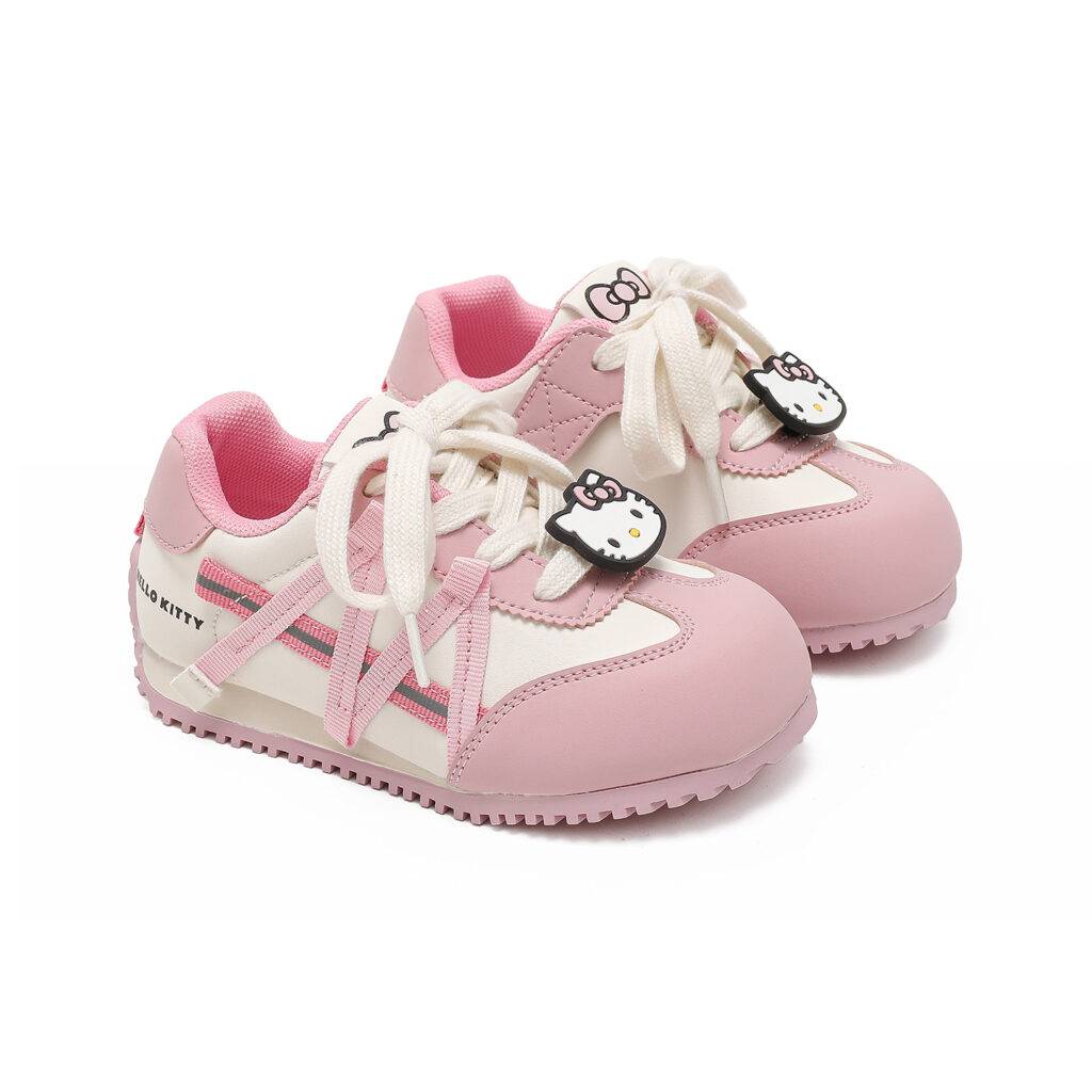 Sanrio Synthetic Leather Slip Resistant Abrasion Resistant Low top Kids’ Outdoor Shoes Kids’