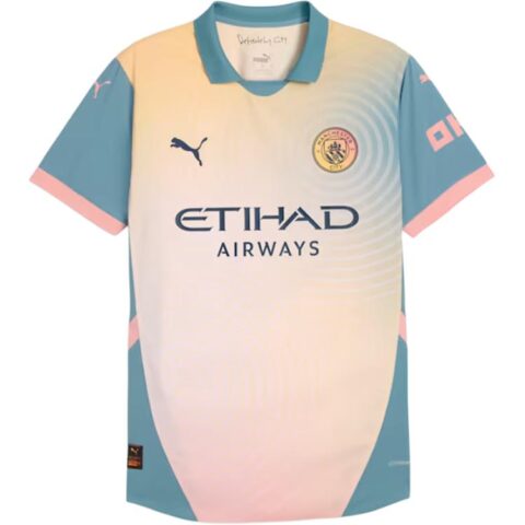 PUMA Camiseta De Fútbol De Visitante Auténtica Manchester City 24/25 Para Hombre
