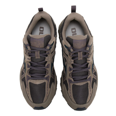 Mizuno Racer Trail Cushioning Breathable Lightweight Running Shoes Unisex Gray