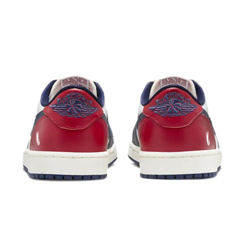 Jordan Air Jordan 1 Vintage Basketball Shoes Men’s Low Top Red/White