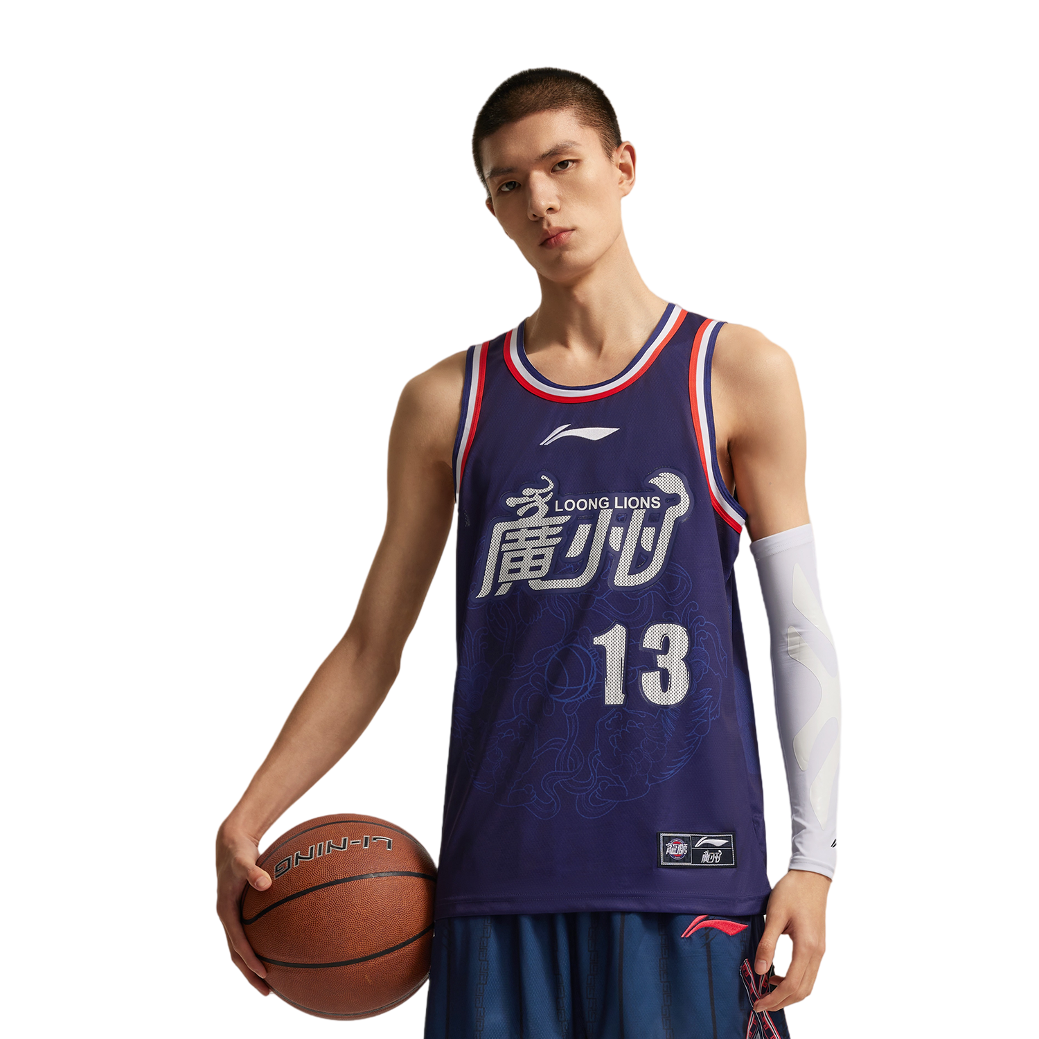 Li Ning CBA Collection Basketball Jersey Men’s Foshan Blue