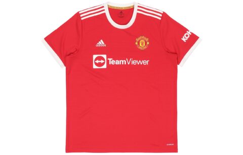 Adidas Manchester United Soccer Jerseys Men's Red Moderate