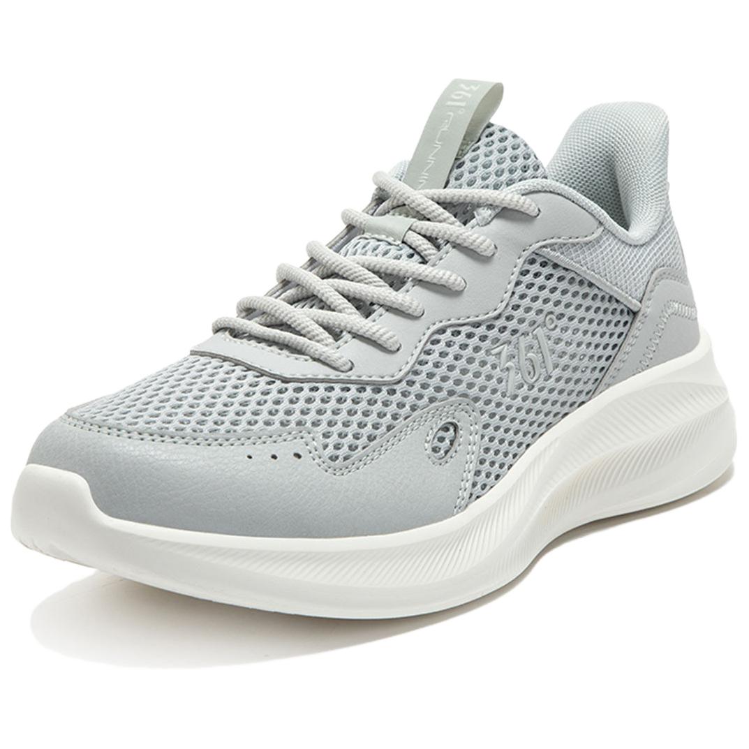 361° Blade Leaf 2.0 Abrasion Resistant Slip Resistant Low top Casual Running Shoes Women’s Gray White