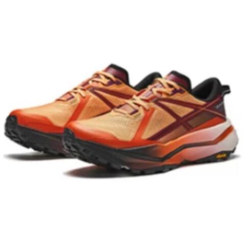 Anta Peregrine Falcon 2 Slip Resistant Abrasion Resistant Low top Carbon Plate Running Shoes Women’s Yellow Black