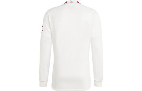 Adidas Manchester United Soccer Jerseys Men’s White Moderate Straight Fit