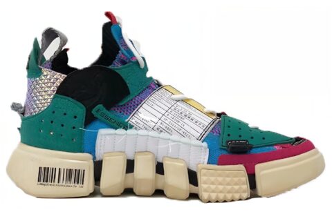 Li Ning Sfs Sample For Sale Fashion Trend Slip Resistant Abrasion Resistant Mid top Vintage Basketball Shoes Women’s