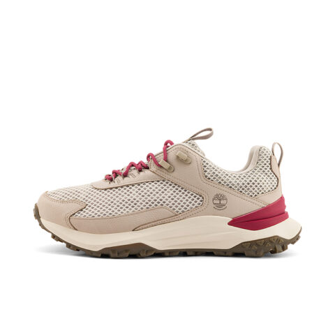 Timberland Mountaineering & Hiking Shoes Men’s Light Taupe Dark Red