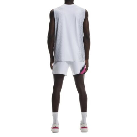 On Court Sports Shorts Men’s White | Black Moderate