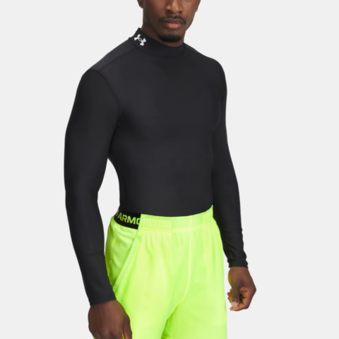 Under Armour HeatGear SS25 Workout Clothing Men’s Black