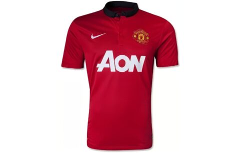 Nike Soccer Jerseys Men’s Red Moderate Straight Fit