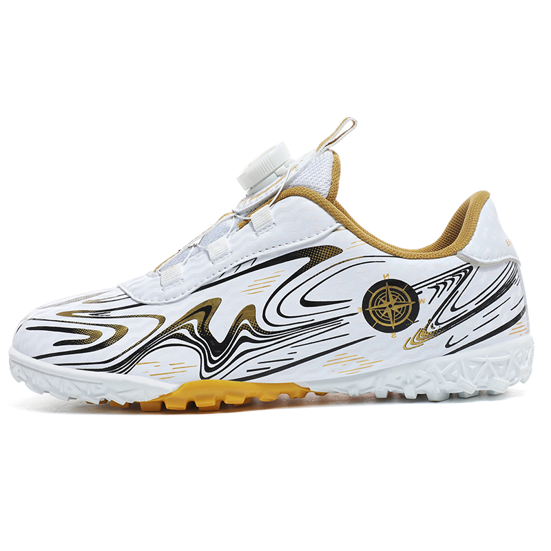 BIANSULONG Soccer Shoes Unisex High Top White