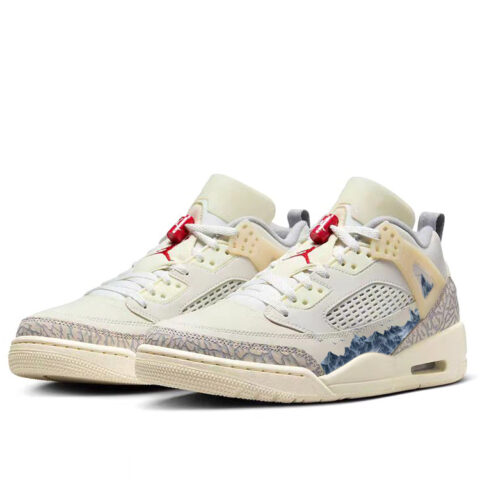 Jordan Spizike Vintage Basketball Shoes Men’s Low Top Beige/White