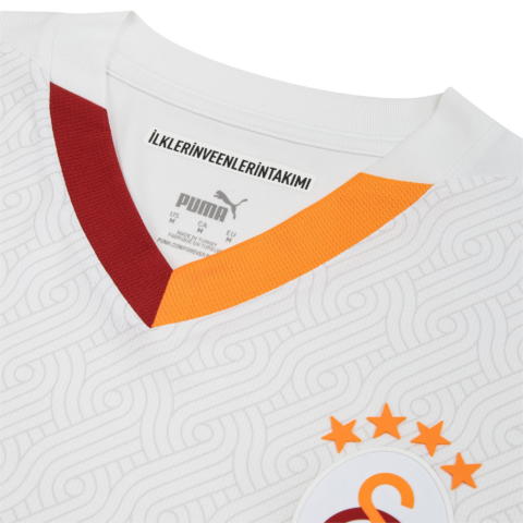 PUMA SS24 Soccer Jersey Men’s White Red