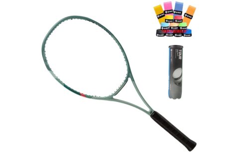 YONEX PERCEPT 01PE97HYX 330g Racket Weight 97 Square Inch Head Size Olive Green Unisex Carbon Fiber Tennis Rackets