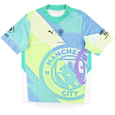 PUMA 2022 23 Manchester City Soccer Jersey Men’s Green
