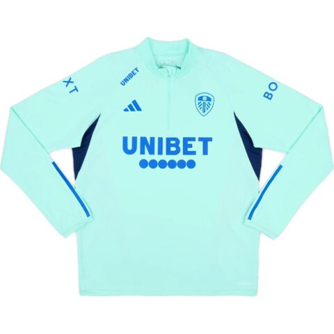 Adidas 2023 24 Leeds United Player Issue Soccer Jersey Unisex Teal