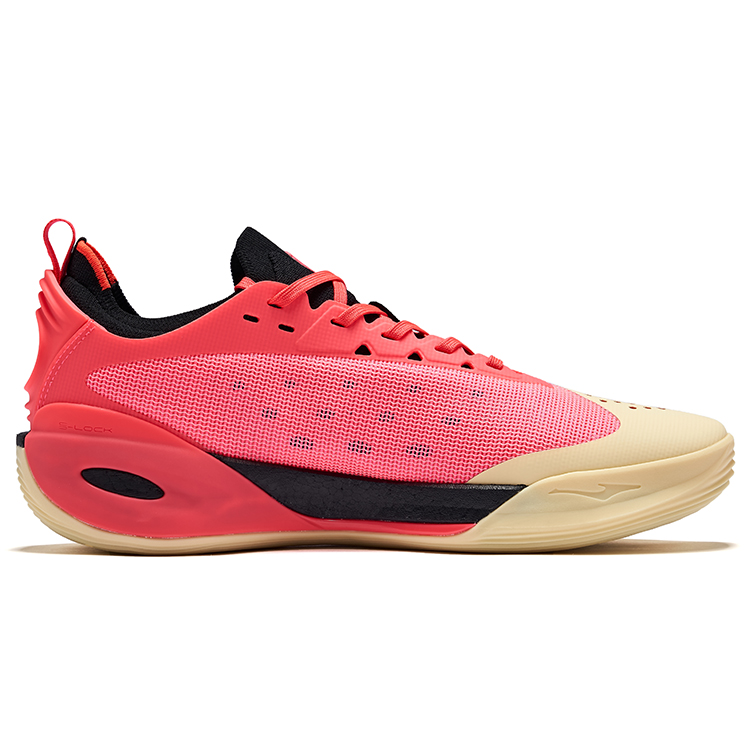 Erke Humble 2.0 Cushioning Support Slip Resistant Low top Qi Technology Basketball Shoes Men’s Neon Magenta