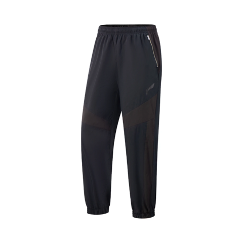 Li Ning Professional Basketball Collection Sports Pants Men’s Black/Dark Chocolate Umber