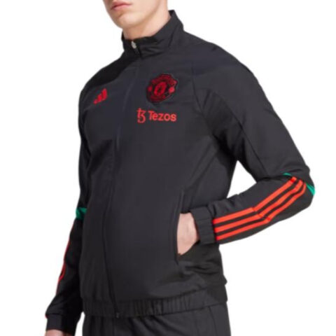 Adidas Manchester United Tiro 23 Presentation Soccer Jersey Unisex Black