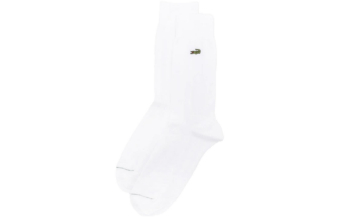 LACOSTE FW22 Crew Socks Men’s White
