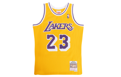 Mitchell Ness 1998/99 Dennis Rodman Los Angeles Lakers Swingman Player jersey
