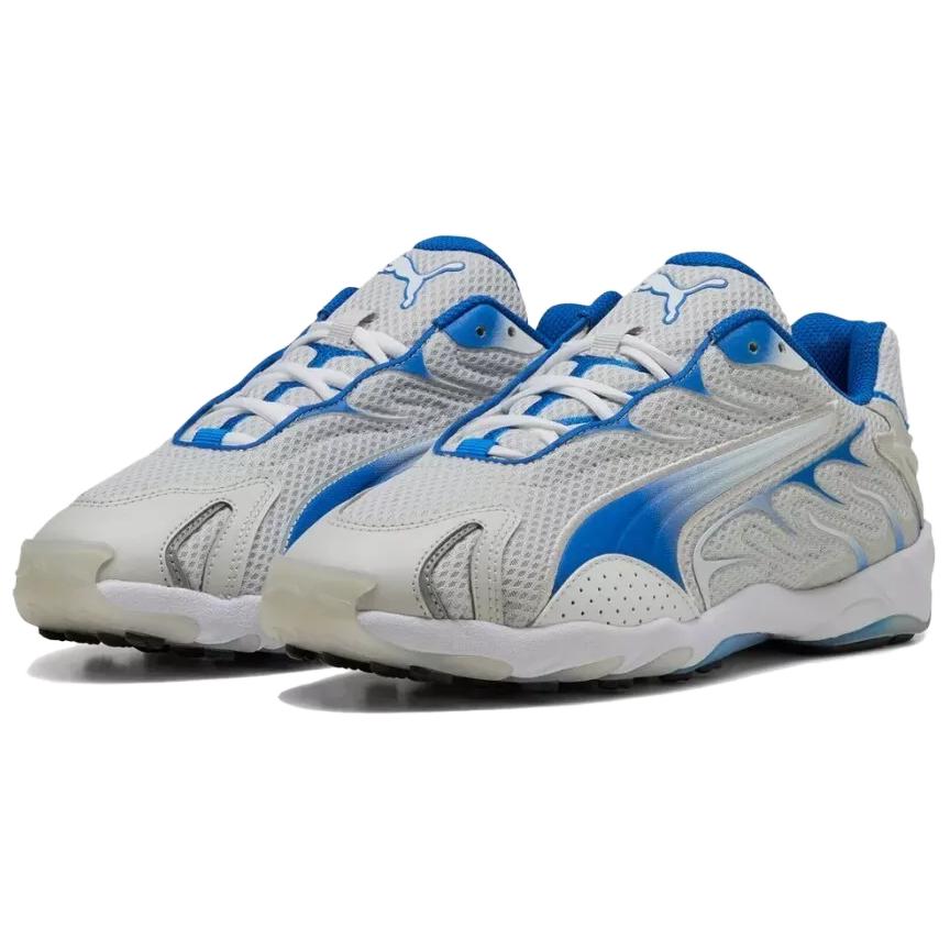 PUMA Inhale Slip Resistant Abrasion Resistant Slip Resistant Abrasion Resistant Low top Running Shoes Unisex Gray Blue