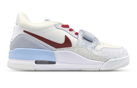 Jordan Legacy 312 Abrasion Resistant Low top Vintage Basketball Shoes Men’s Blue White