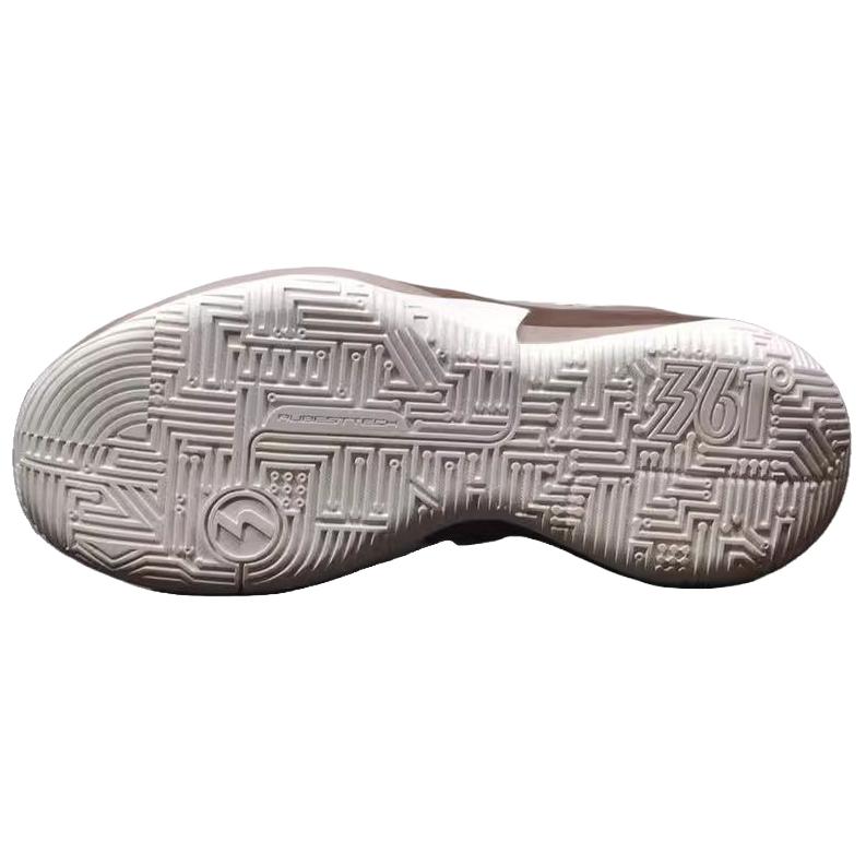 361° Cushioning Slip Resistant Low top Basketball Shoes Men’s White Umber
