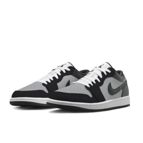 Jordan Air Jordan 1 Cushioning Slip Resistant Low top Vintage Basketball Shoes Men’s Black White