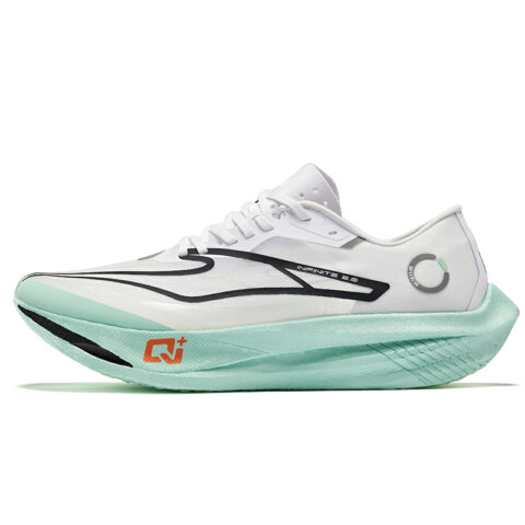 Erke Cyan Realm 2.0 Cushioning Abrasion Resistant Rebound Low top Carbon Plate Casual Marathon Running Shoes Men’s