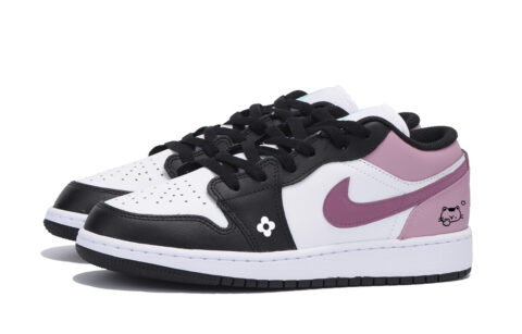 Jordan Air Jordan 1 Urban Chic Style Low top Vintage Basketball Shoes Men’s White