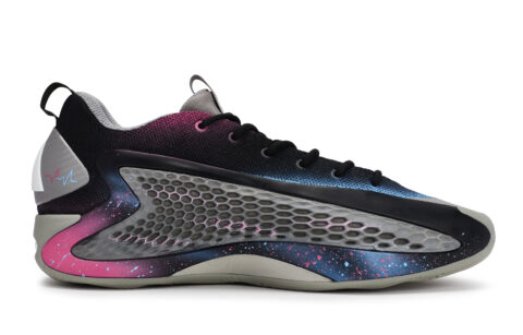 Adidas A.E. 1 Basketball Shoes Unisex Low Top Black/Gray/Pink/Blue
