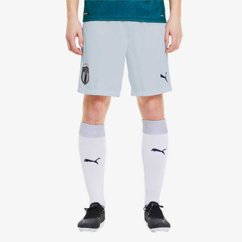 PUMA Soccer Bottoms Men’s White Moderate Straight Fit Pants
