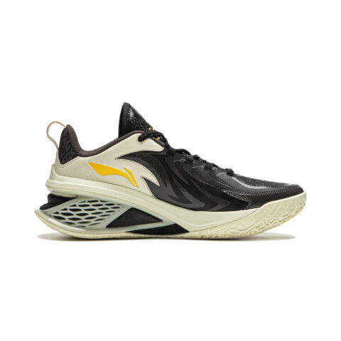 Li Ning Air Strike 11 Cushioning Slip Resistant Lightweight Low top Performance Basketball Shoes Men’s Black Gray
