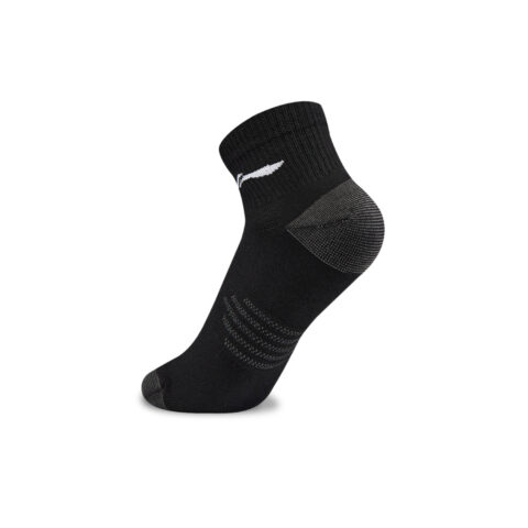 Li Ning Sports Life Collection Ankle Socks Unisex 3 Pack Black