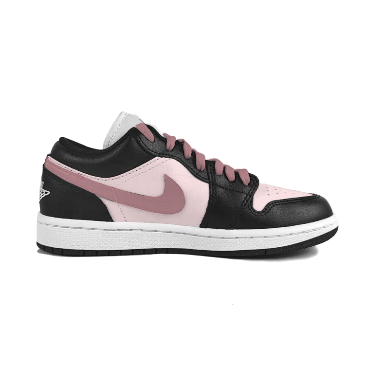 Jordan Air Jordan 1 Slip Resistant, Abrasion Resistant, Lightweight Low top Vintage Basketball Shoes Women’s Black