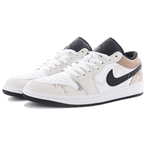 Jordan Air Jordan 1 Vintage Basketball Shoes Men’s Low Top White