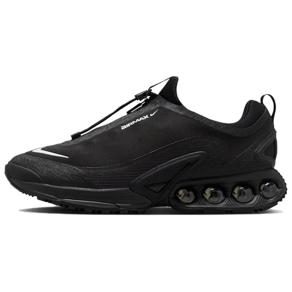 Nike Air Max Dn Textile, Synthetic Leather Casual Running Shoes Unisex Black