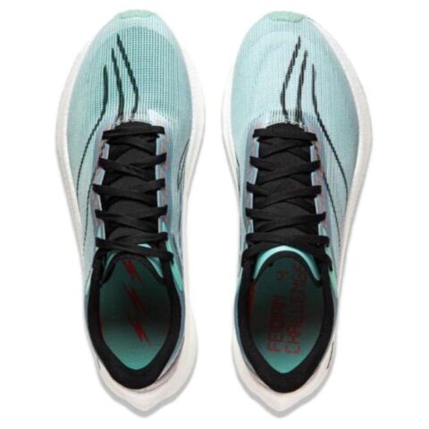 Li Ning Feidian 4 Challenger Running Shoes Men’s Low Top Cyan/White