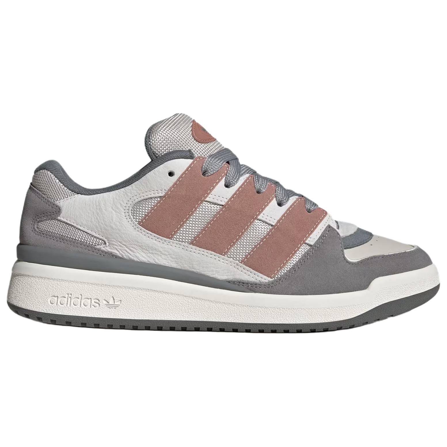 Adidas Forum2000 Core White Warm Clay Grey Three