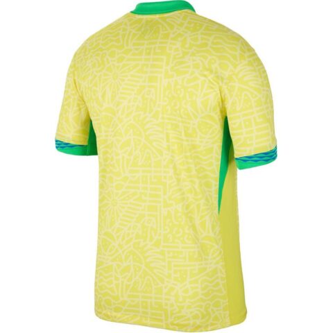 Nike Brazil 2024 Stadium Home Men’s Nike Dri-FIT Soccer Replica Jersey