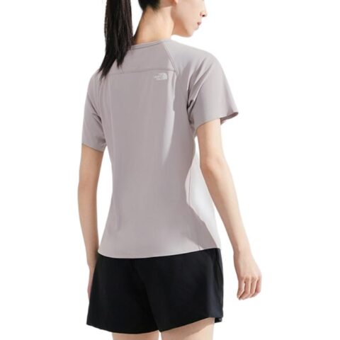 THE NORTH FACE SUN SMOOTH Quick Dry T Shirts Women’s 1OA/Moon Shadow Gray