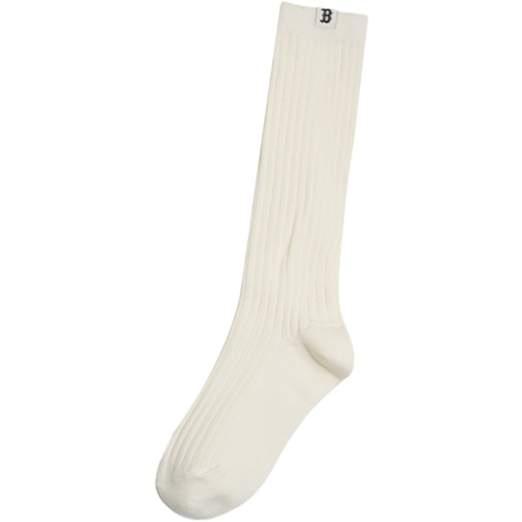 MLB Boston Red Sox Knee High Socks Women’s Cream