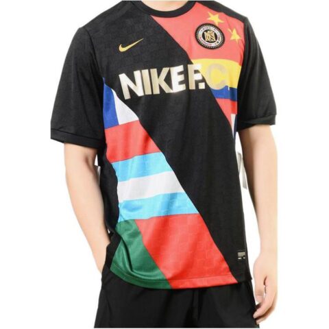 Nike Soccer Jerseys Men’s Black Moderate Straight Fit
