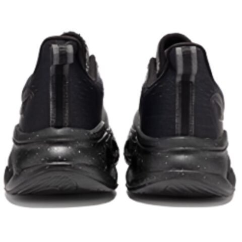 361° Cushioning Slip Resistant Breathable Low top Long Distance Running Shoes Men’s Graphite Gray Obsidian Black
