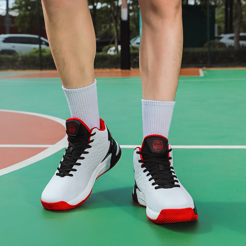 BEITA Abrasion Resistant Coverage Lightweight High top Basketball Shoes Men’s