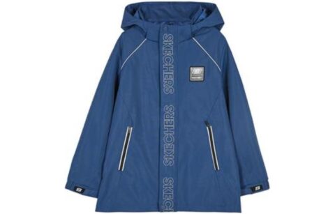 Skechers Kids Casual Sportswear Hooded Thickened