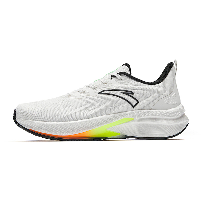 CHAOJIANTA Cushioning Slip Resistant Rebound Low top Training Running Shoes Men’s White Black