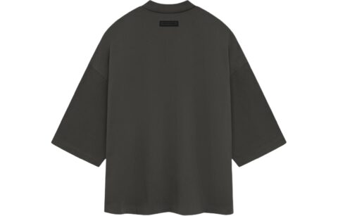 Fear Of God Essentials Logo print V neck T shirt